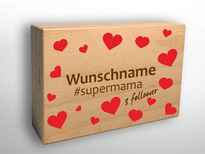 #supermama - personalisiert